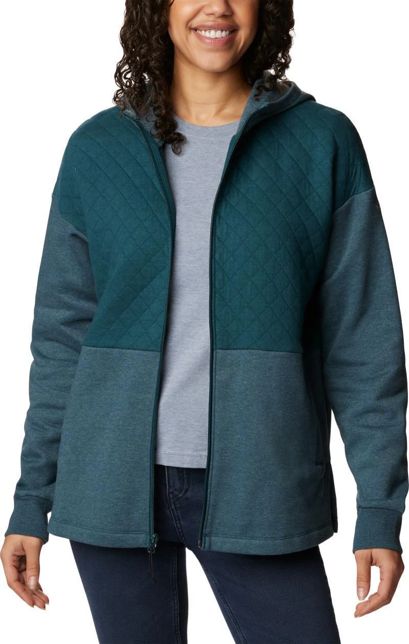 Hart Mountain Quilted Hooded Full Zip - Womens - Image 4