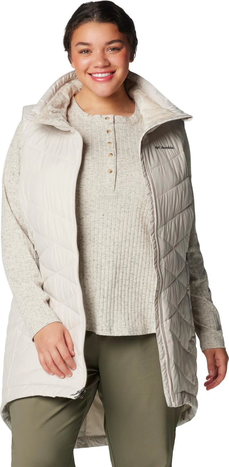 Heavenly II Long Vest, Extended - Womens - Image 11