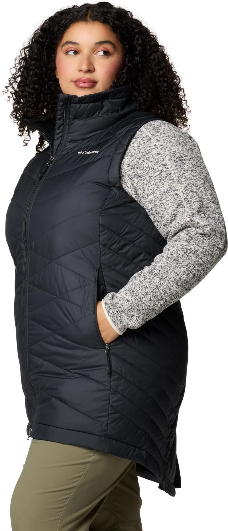 Heavenly II Long Vest, Extended - Womens - Image 2