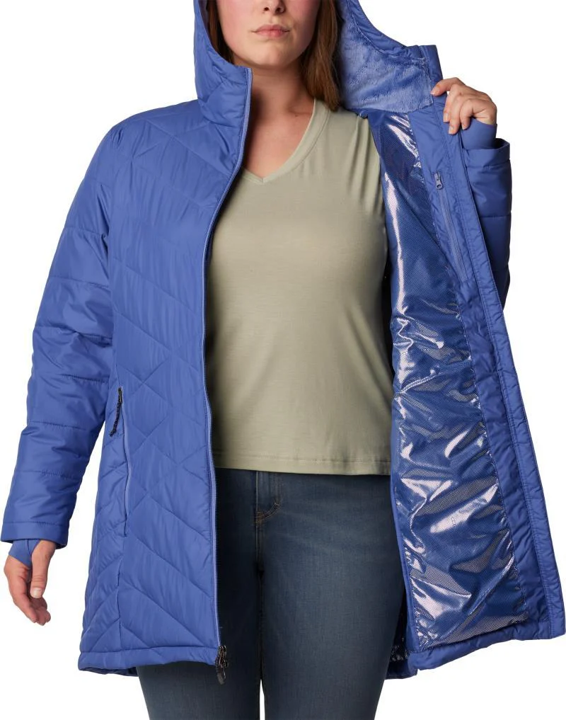 Heavenly Long Hooded Jacket, Extended - Womens - Image 104