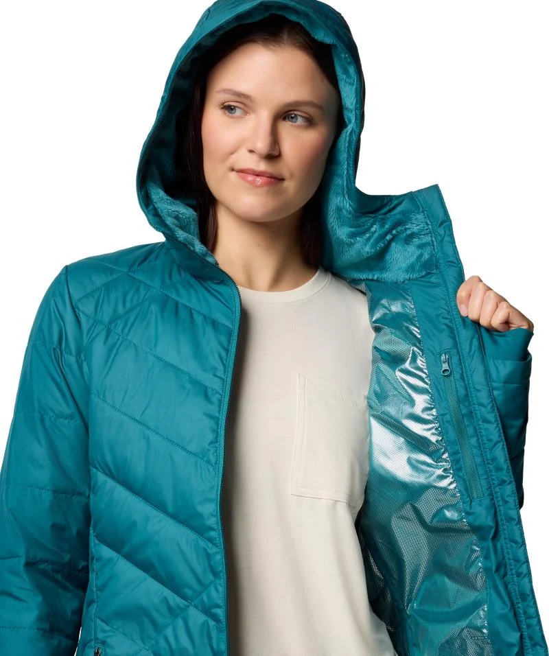 Heavenly Long Hooded Jacket, Extended - Womens - Image 114