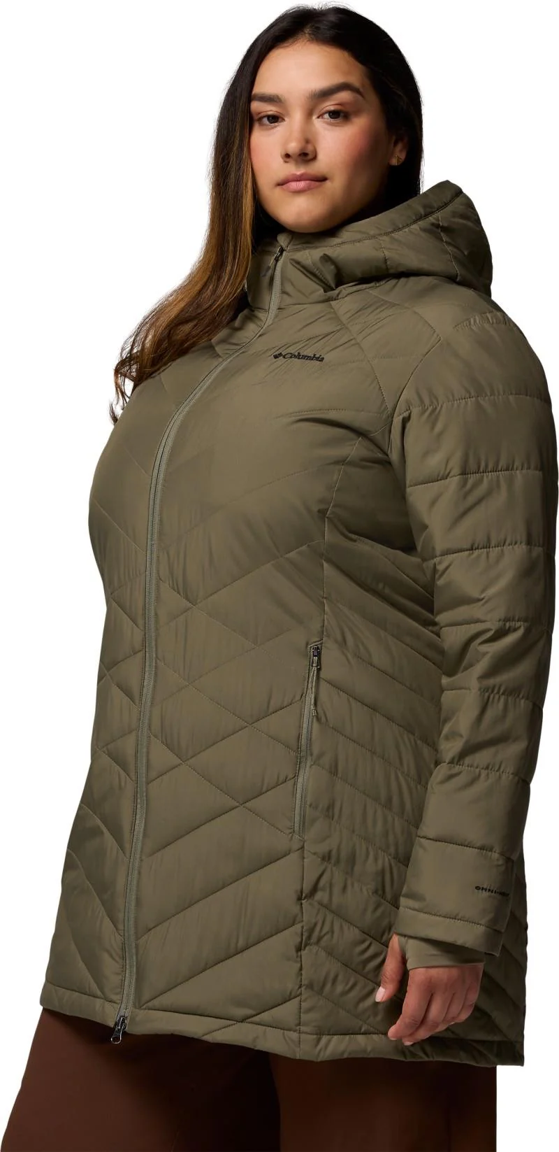 Heavenly Long Hooded Jacket, Extended - Womens - Image 116
