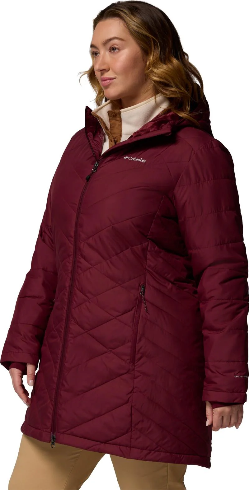 Heavenly Long Hooded Jacket, Extended - Womens - Image 126