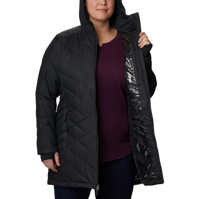 Heavenly Long Hooded Jacket, Extended - Womens - Image 4