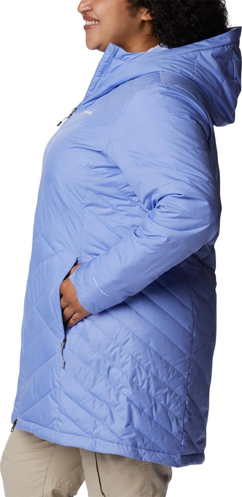Heavenly Long Hooded Jacket, Extended - Womens - Image 58