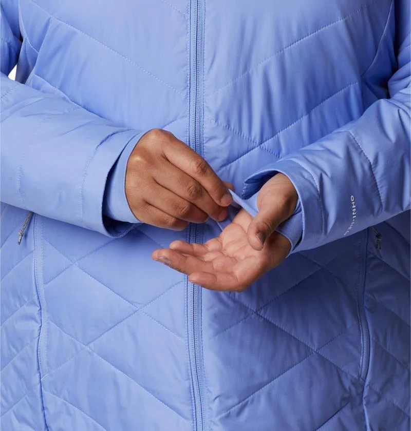 Heavenly Long Hooded Jacket, Extended - Womens - Image 60