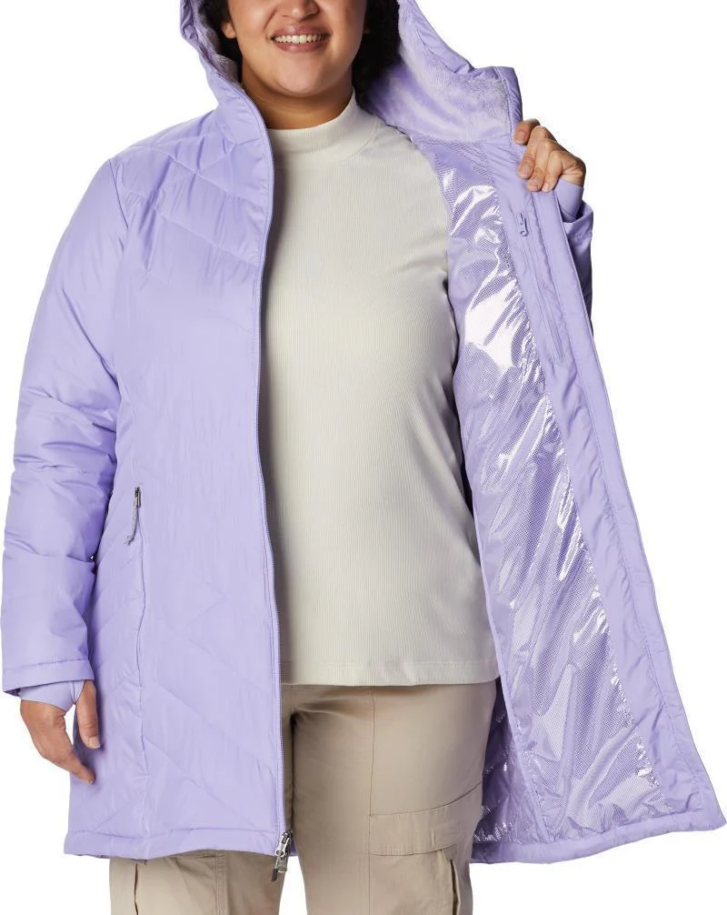 Heavenly Long Hooded Jacket, Extended - Womens - Image 70