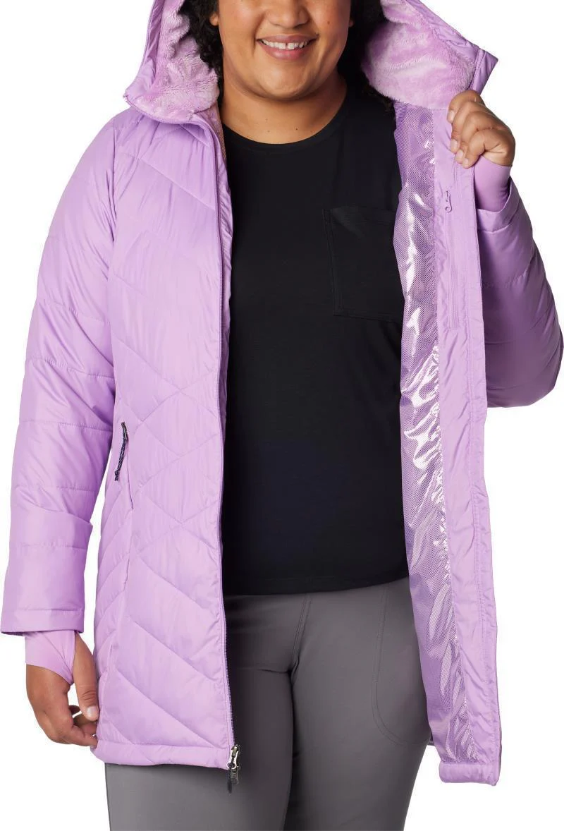 Heavenly Long Hooded Jacket, Extended - Womens - Image 75