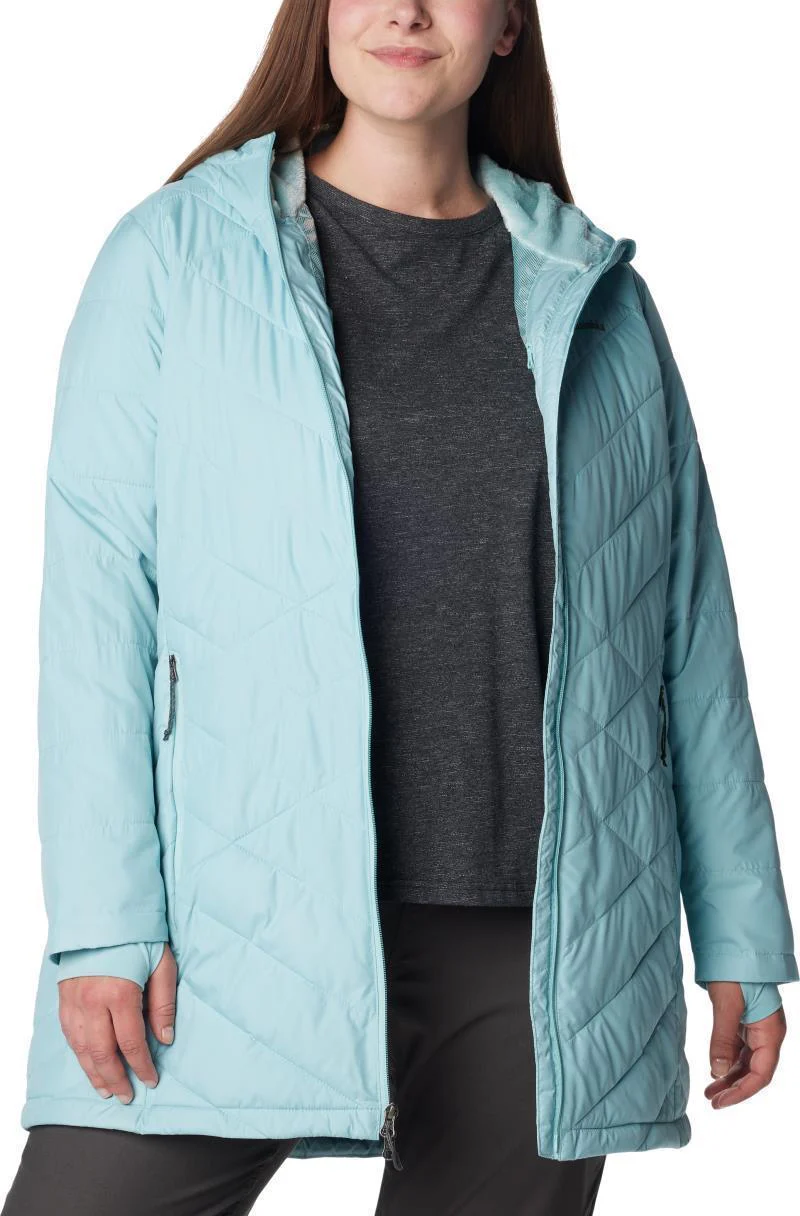 Heavenly Long Hooded Jacket, Extended - Womens - Image 89