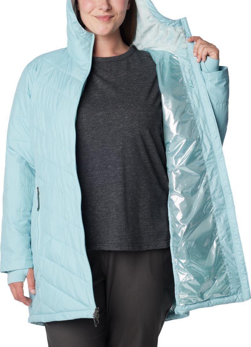 Heavenly Long Hooded Jacket, Extended - Womens - Image 90
