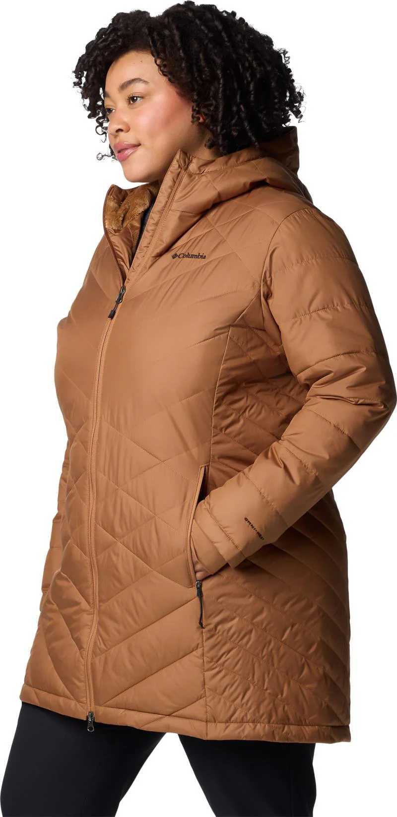 Heavenly Long Hooded Jacket, Extended - Womens - Image 92