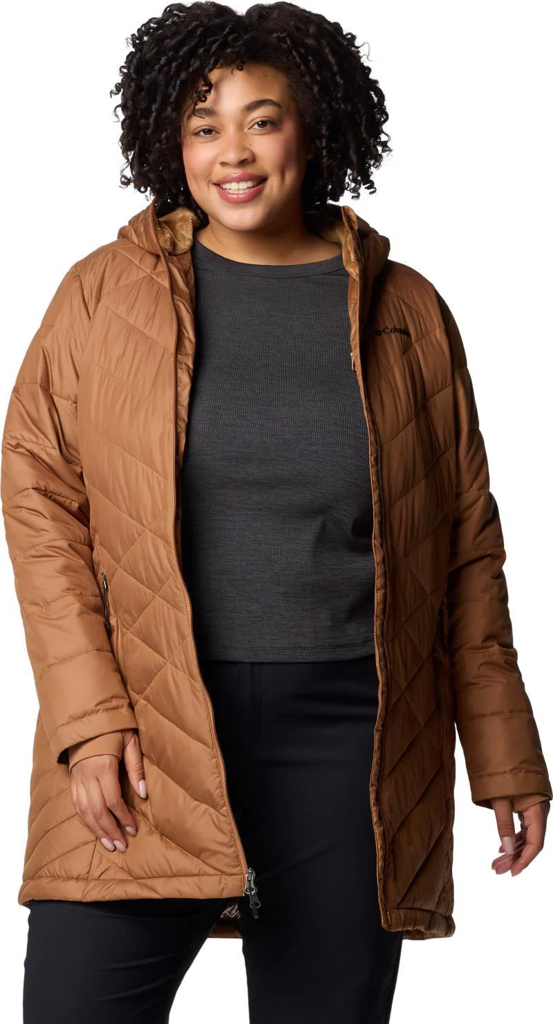 Heavenly Long Hooded Jacket, Extended - Womens - Image 93