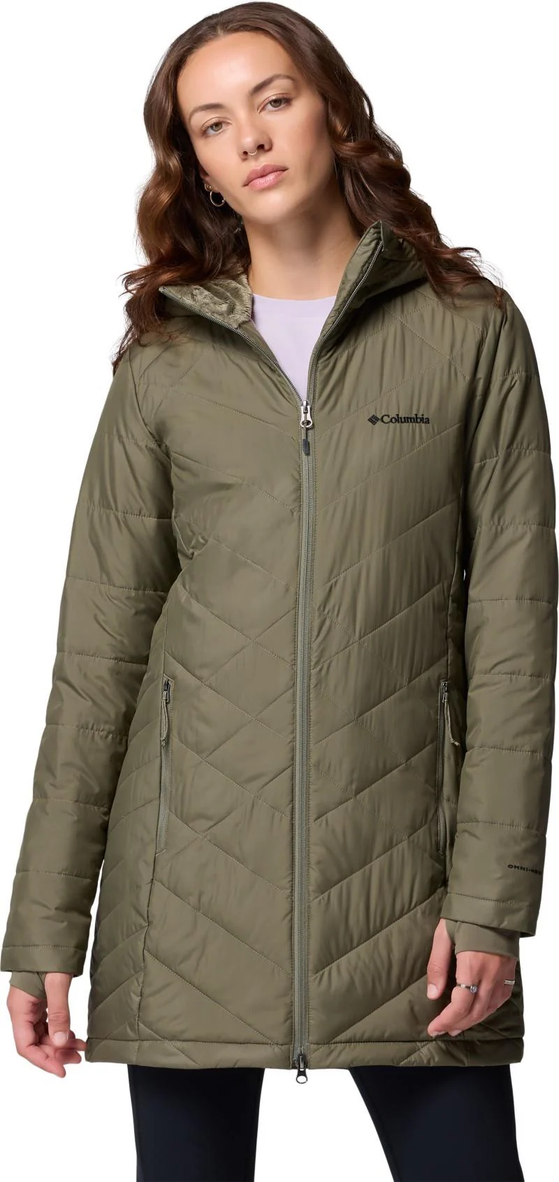 Heavenly Long Hooded Jacket - Womens - Image 107