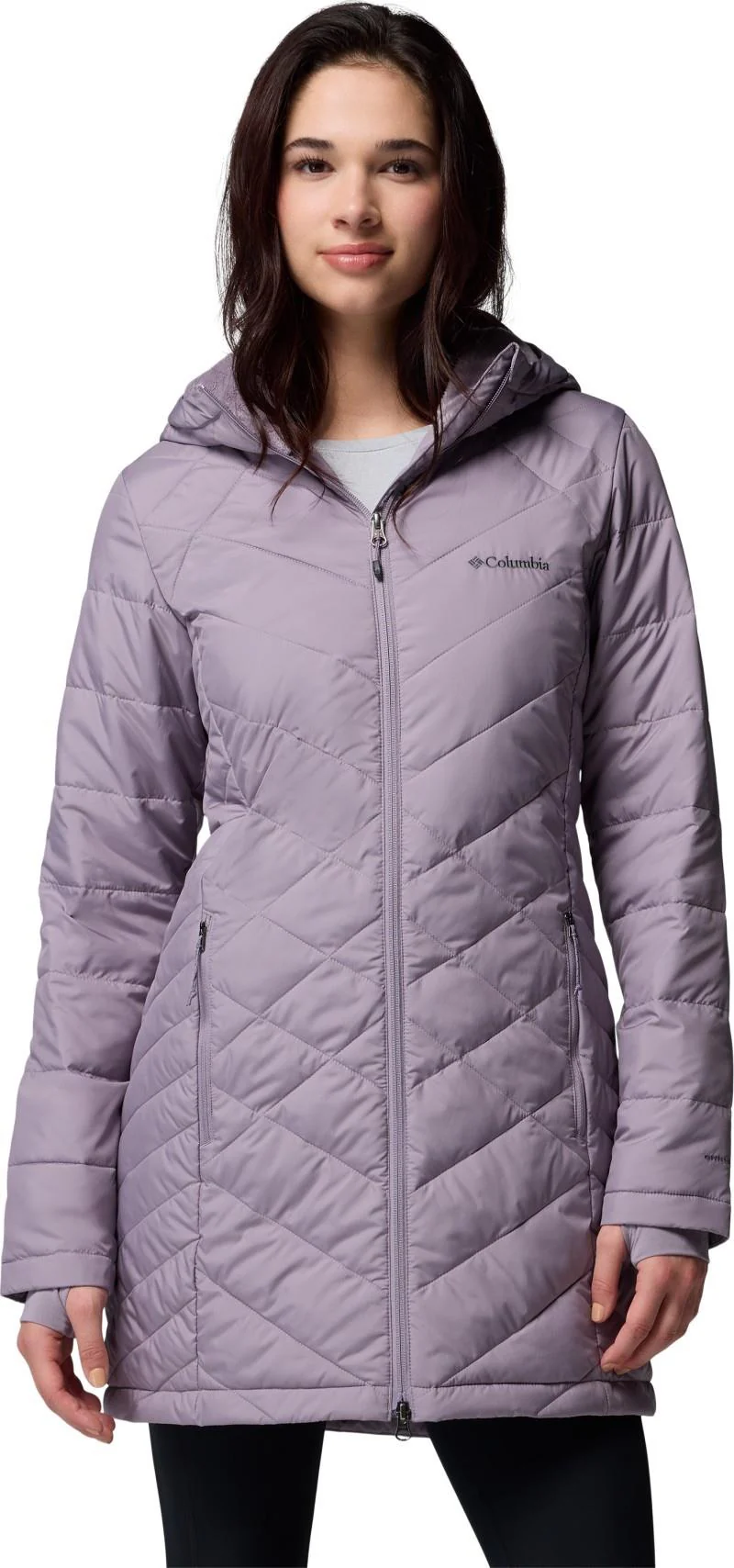 Heavenly Long Hooded Jacket - Womens - Image 112