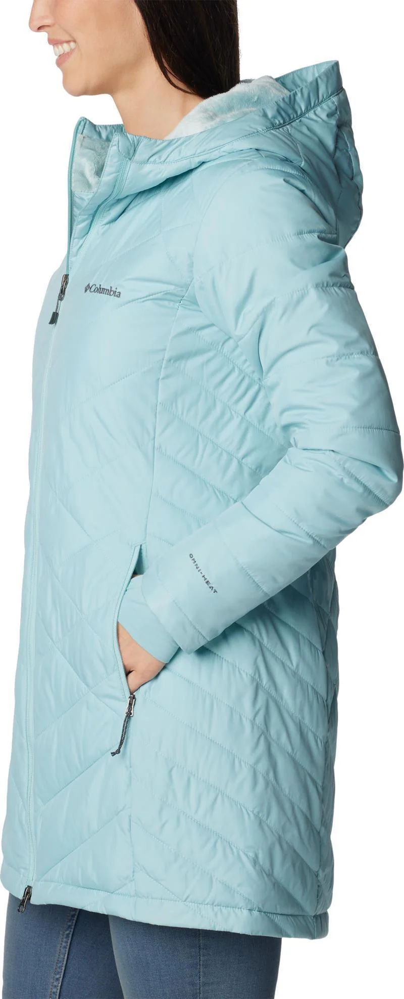 Heavenly Long Hooded Jacket - Womens - Image 63