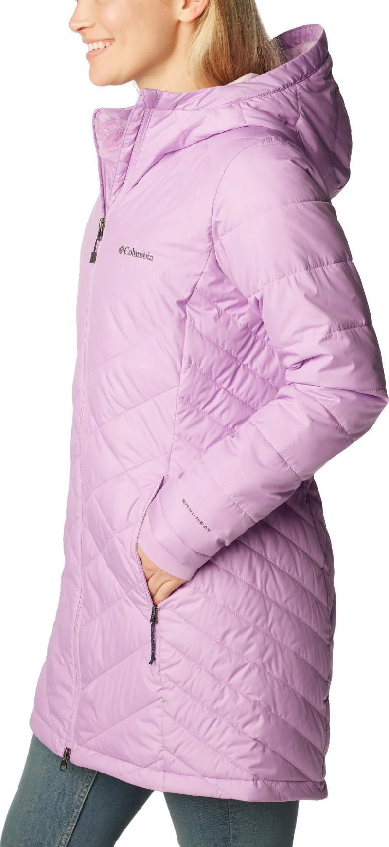 Heavenly Long Hooded Jacket - Womens - Image 74
