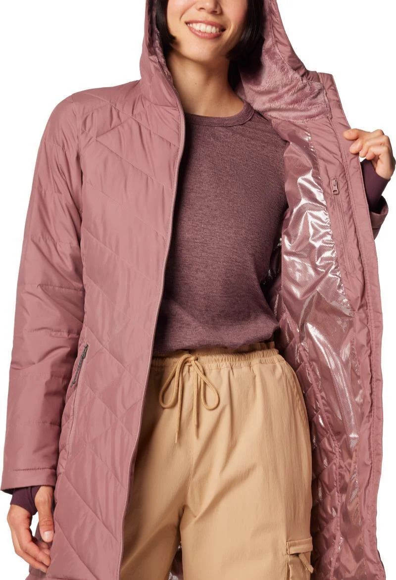 Heavenly Long Hooded Jacket - Womens - Image 86
