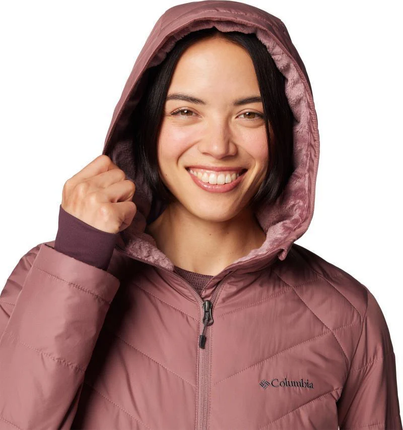 Heavenly Long Hooded Jacket - Womens - Image 88