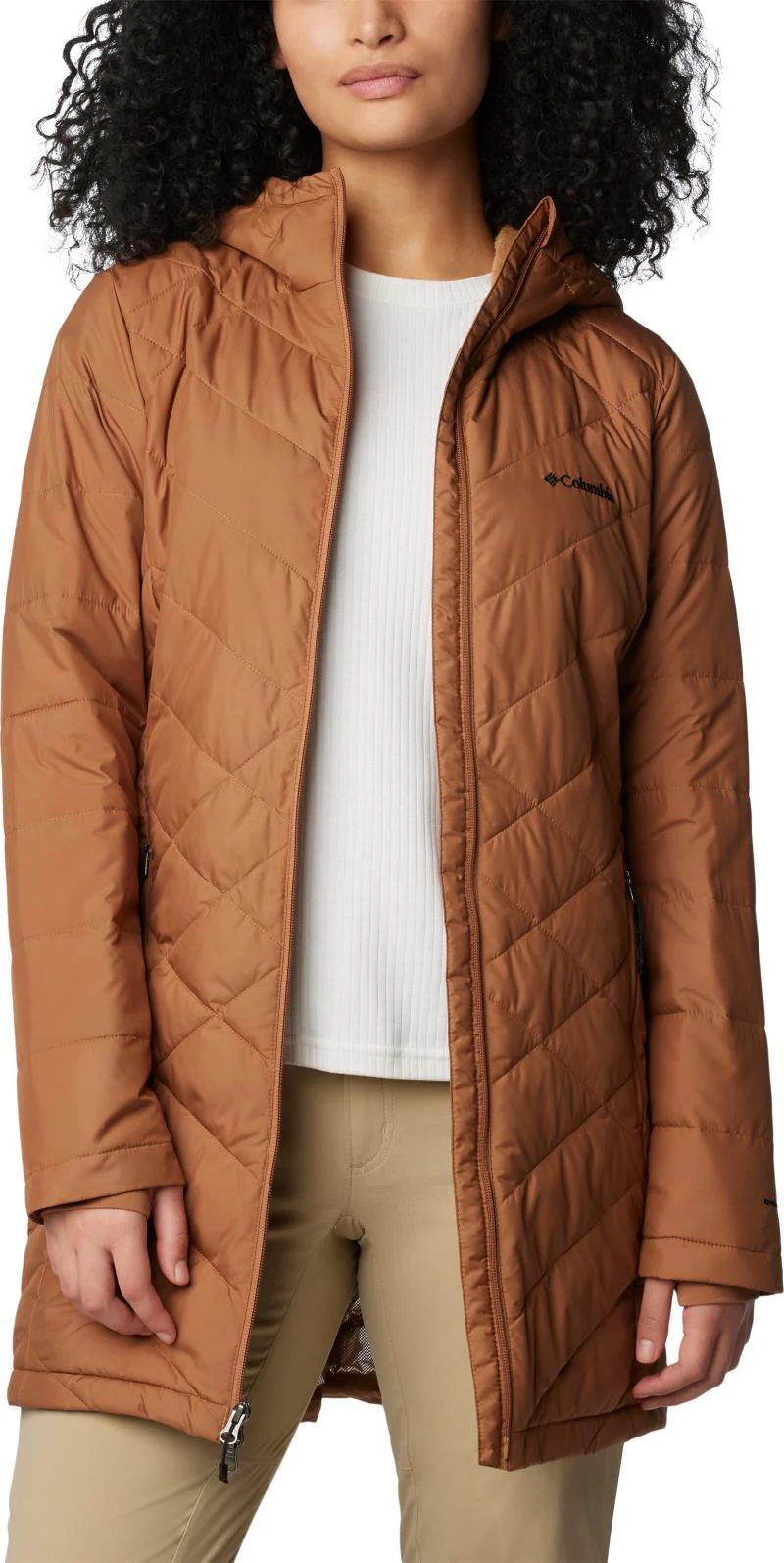 Heavenly Long Hooded Jacket - Womens - Image 92