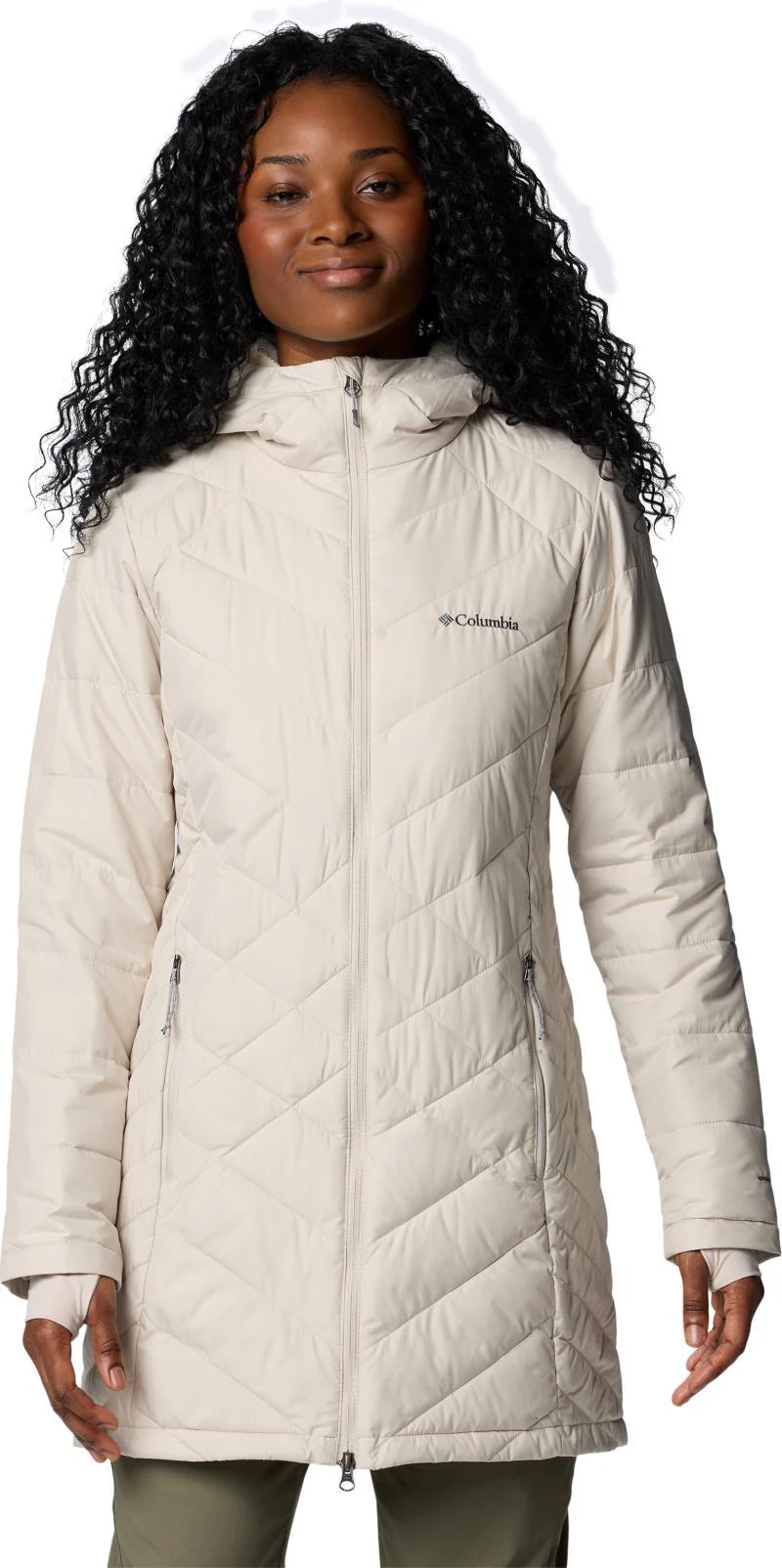 Heavenly Long Hooded Jacket - Womens - Image 97