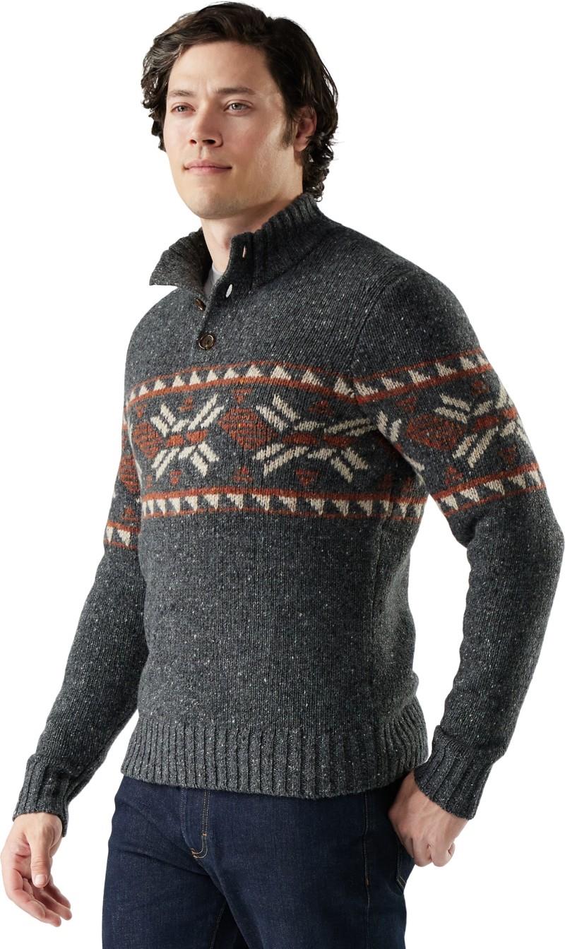 Heavy Henley Sweater - Mens - Image 10
