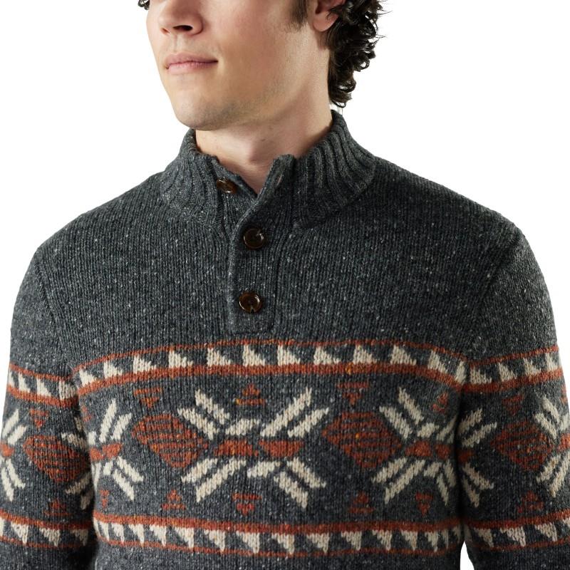 Heavy Henley Sweater - Mens - Image 12