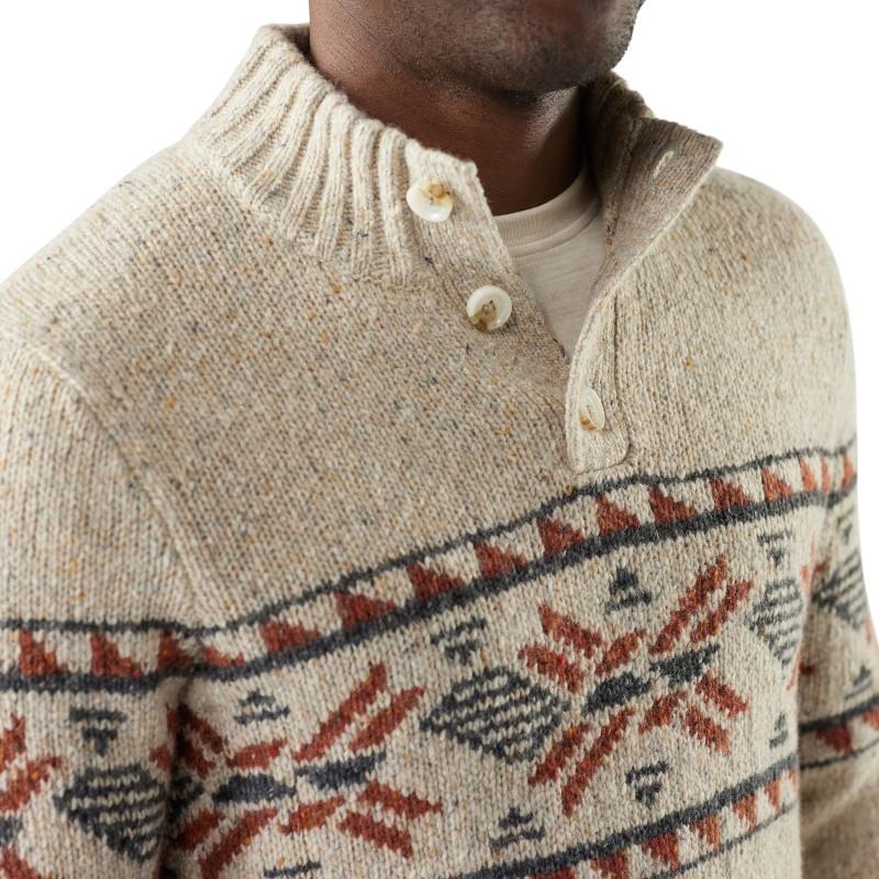Heavy Henley Sweater - Mens - Image 9