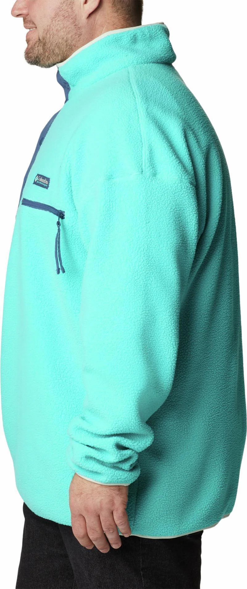 Helvetia Half Snap Fleece - Big - Mens - Image 10