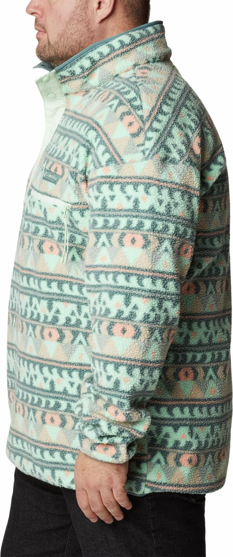 Helvetia Half Snap Fleece - Big - Mens - Image 35