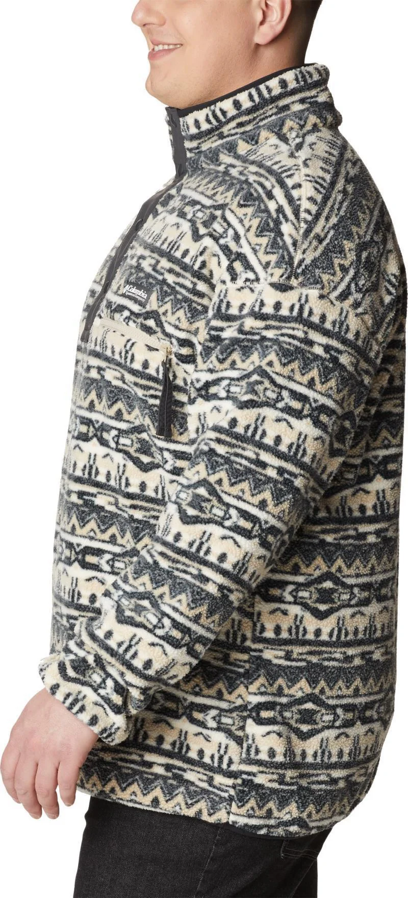 Helvetia Half Snap Fleece - Big - Mens - Image 37
