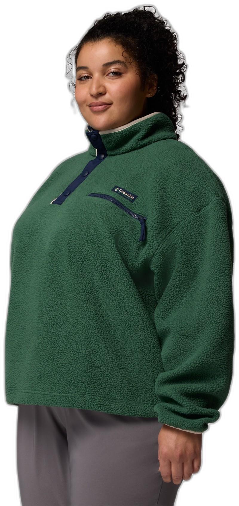 Helvetia II Cropped Half Snap Fleece, Extended - Womens - Image 11