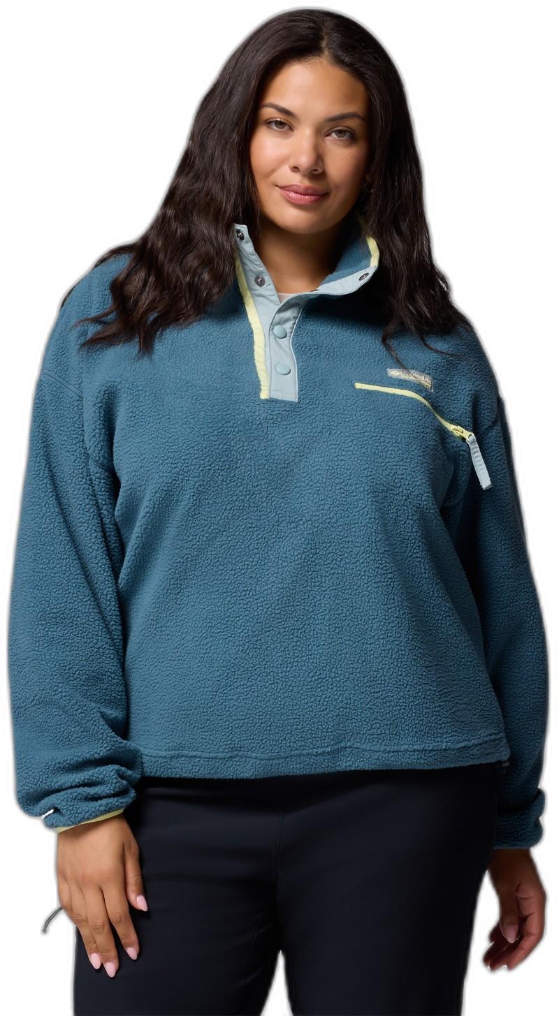 Helvetia II Cropped Half Snap Fleece, Extended - Womens - Image 13