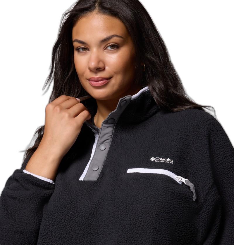 Helvetia II Cropped Half Snap Fleece, Extended - Womens - Image 4