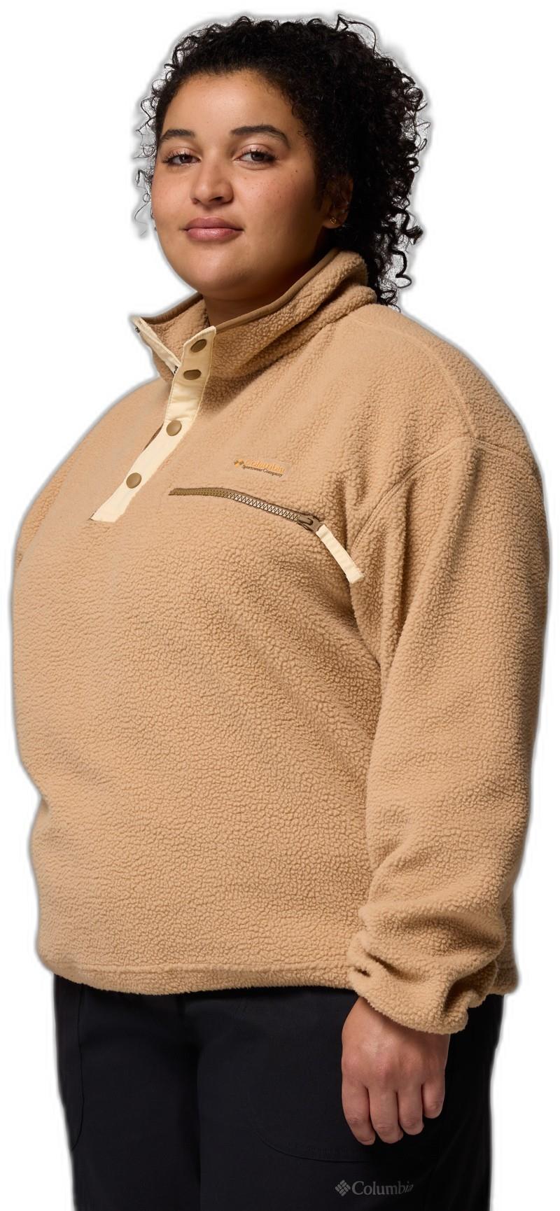 Helvetia II Cropped Half Snap Fleece, Extended - Womens - Image 7