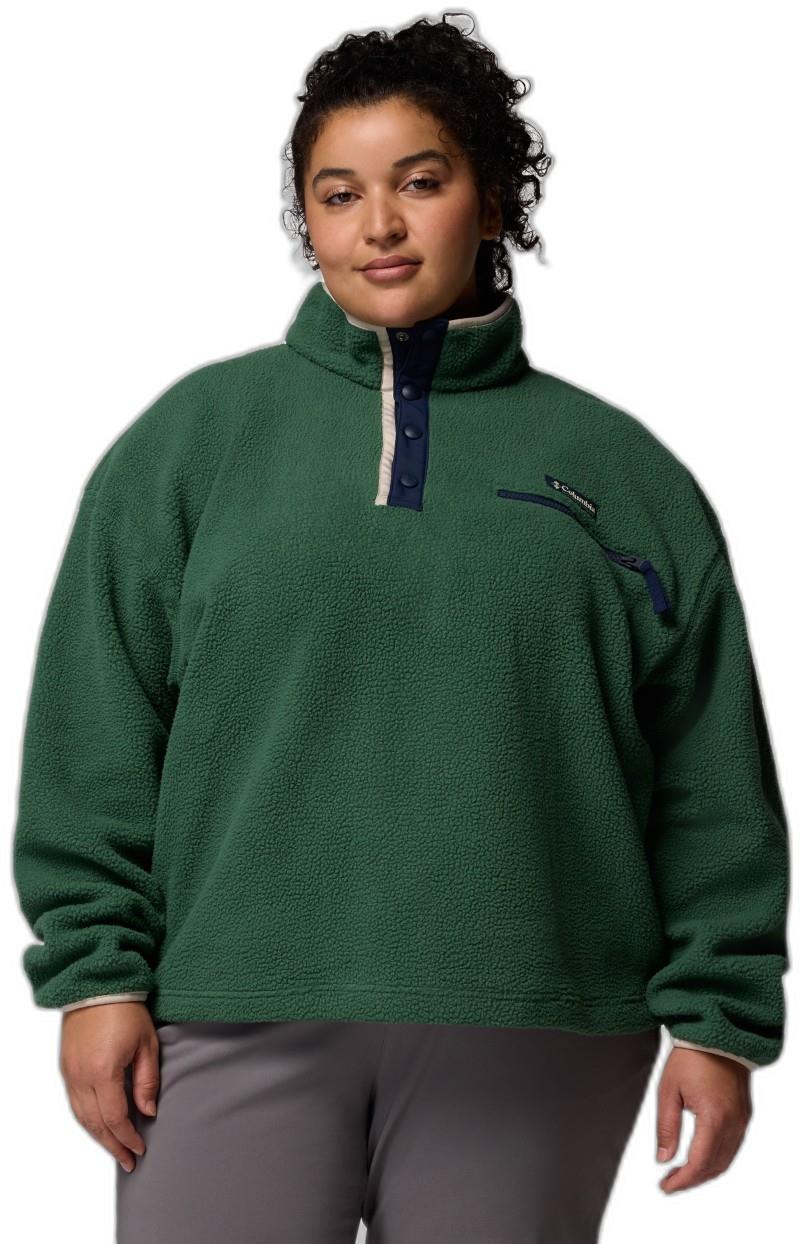 Helvetia II Cropped Half Snap Fleece, Extended - Womens - Image 9