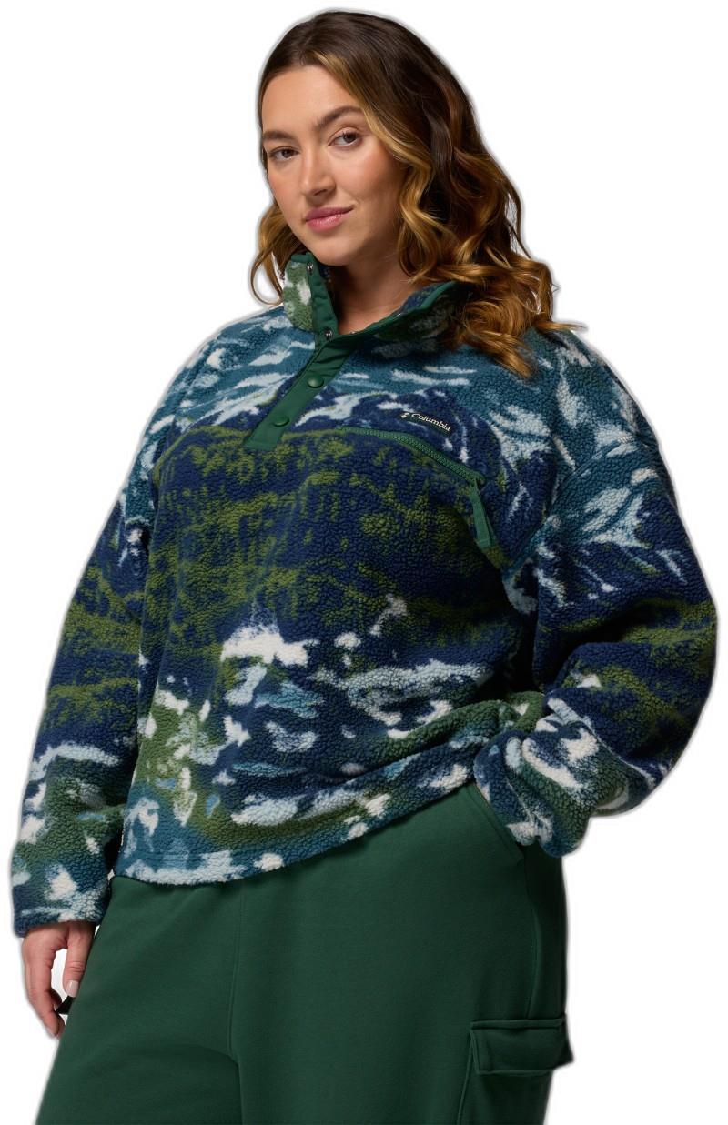 Helvetia II Printed Cropped Half Snap, Extended - Womens - Image 11