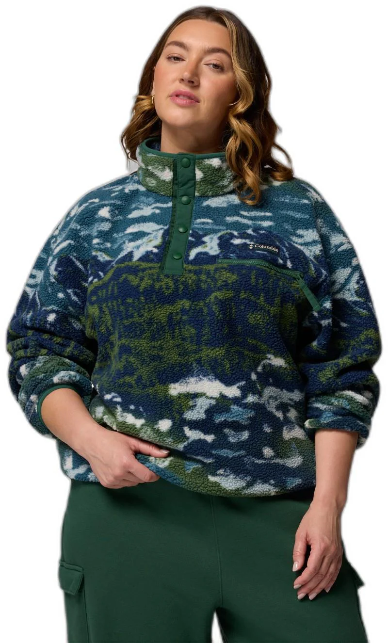 Helvetia II Printed Cropped Half Snap, Extended - Womens - Image 12