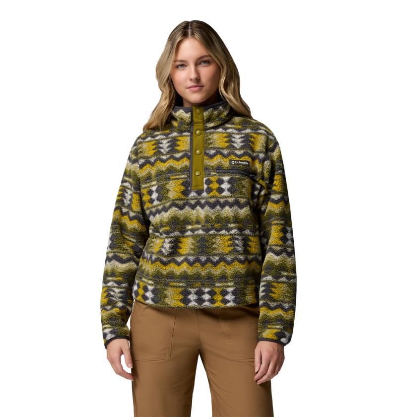 Helvetia II Printed Cropped Half Snap, Extended - Womens - Image 17