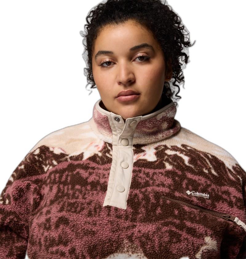 Helvetia II Printed Cropped Half Snap, Extended - Womens - Image 4