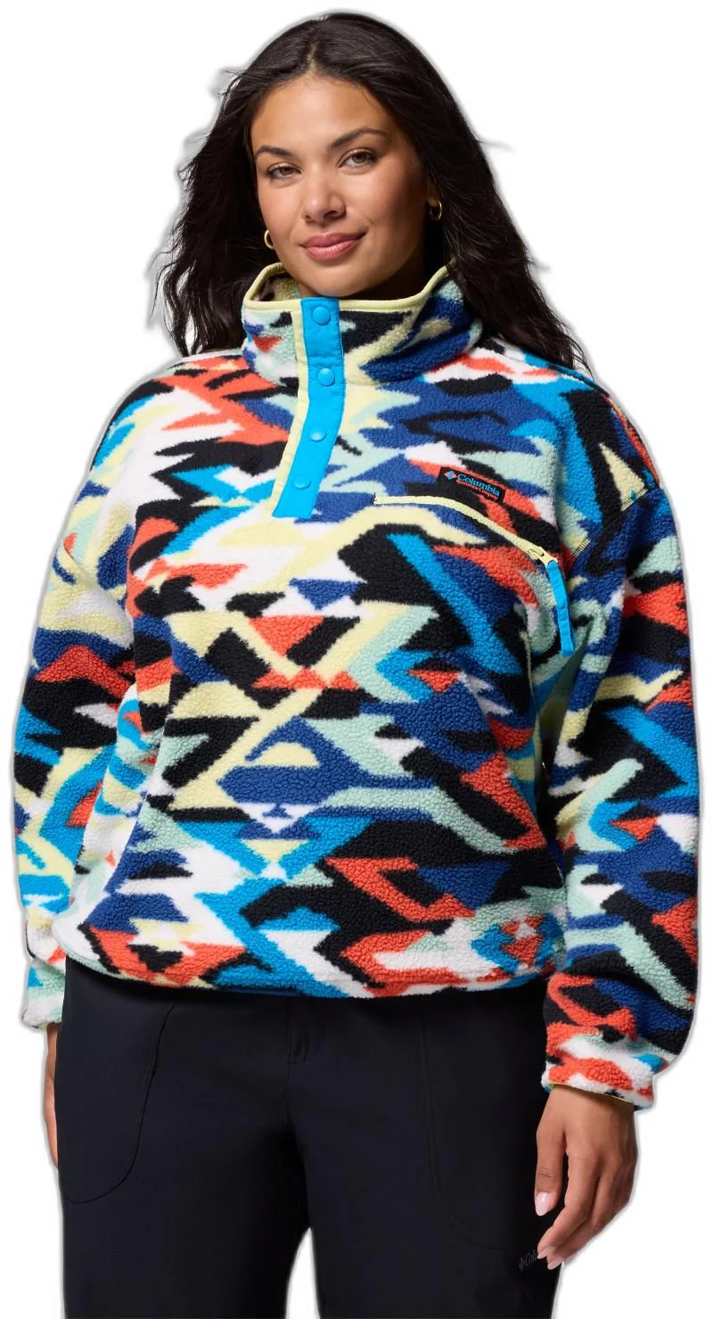 Helvetia II Printed Cropped Half Snap, Extended - Womens - Image 5