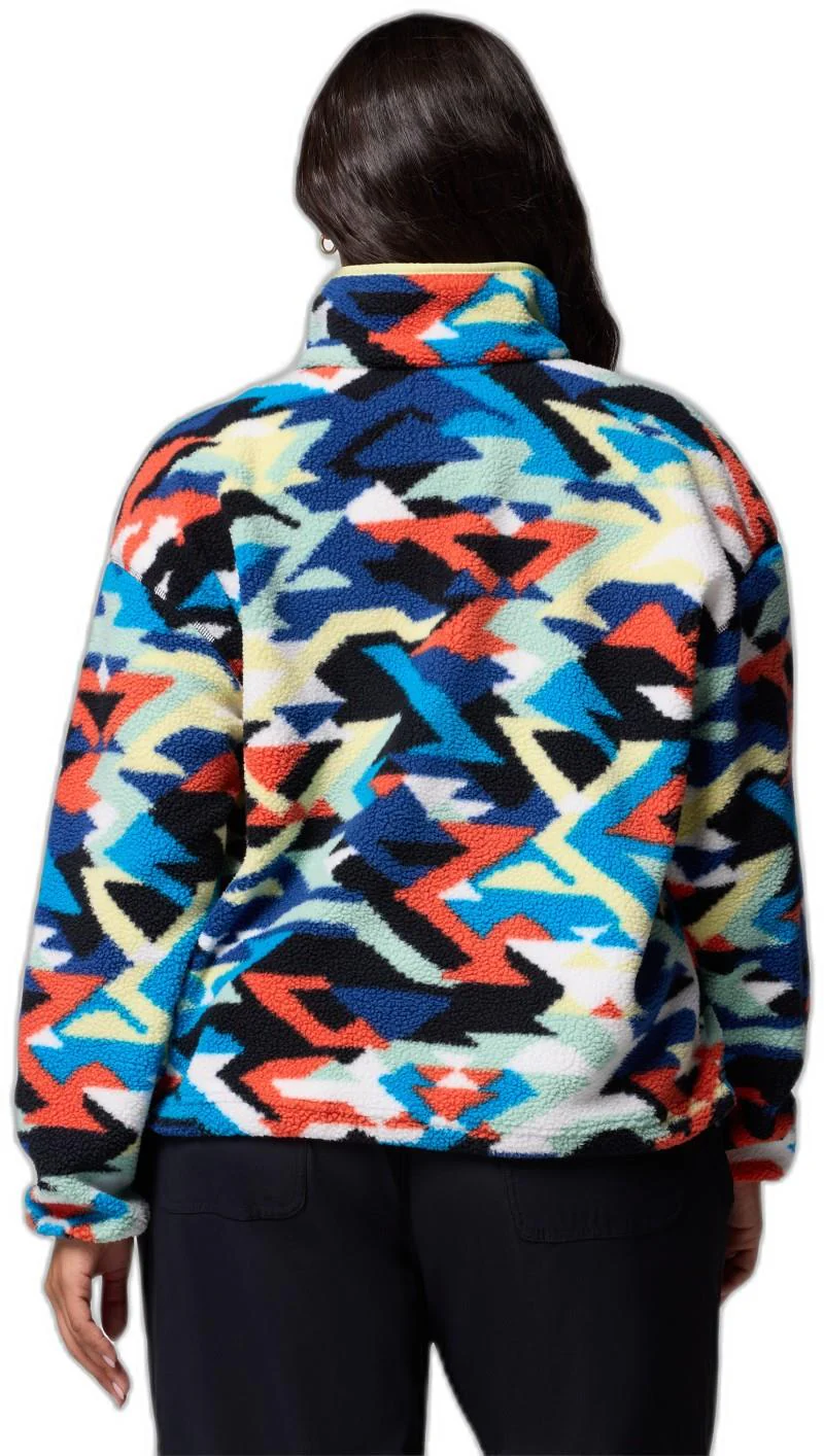Helvetia II Printed Cropped Half Snap, Extended - Womens - Image 6