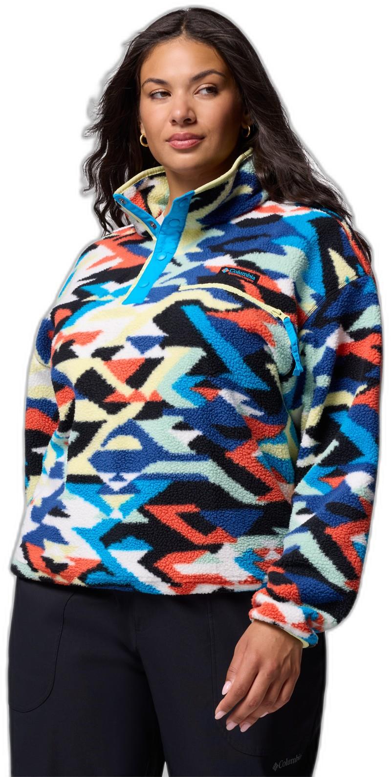 Helvetia II Printed Cropped Half Snap, Extended - Womens - Image 7