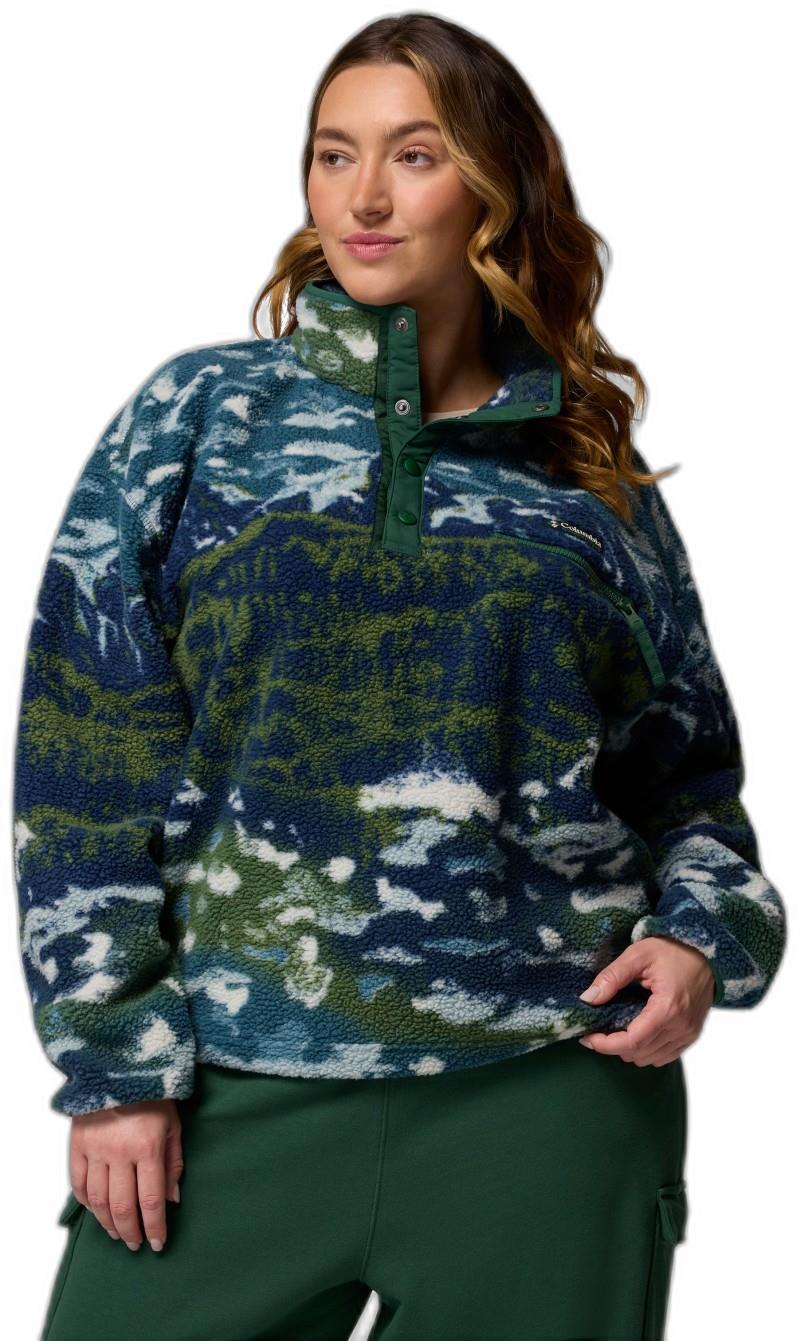 Helvetia II Printed Cropped Half Snap, Extended - Womens - Image 9