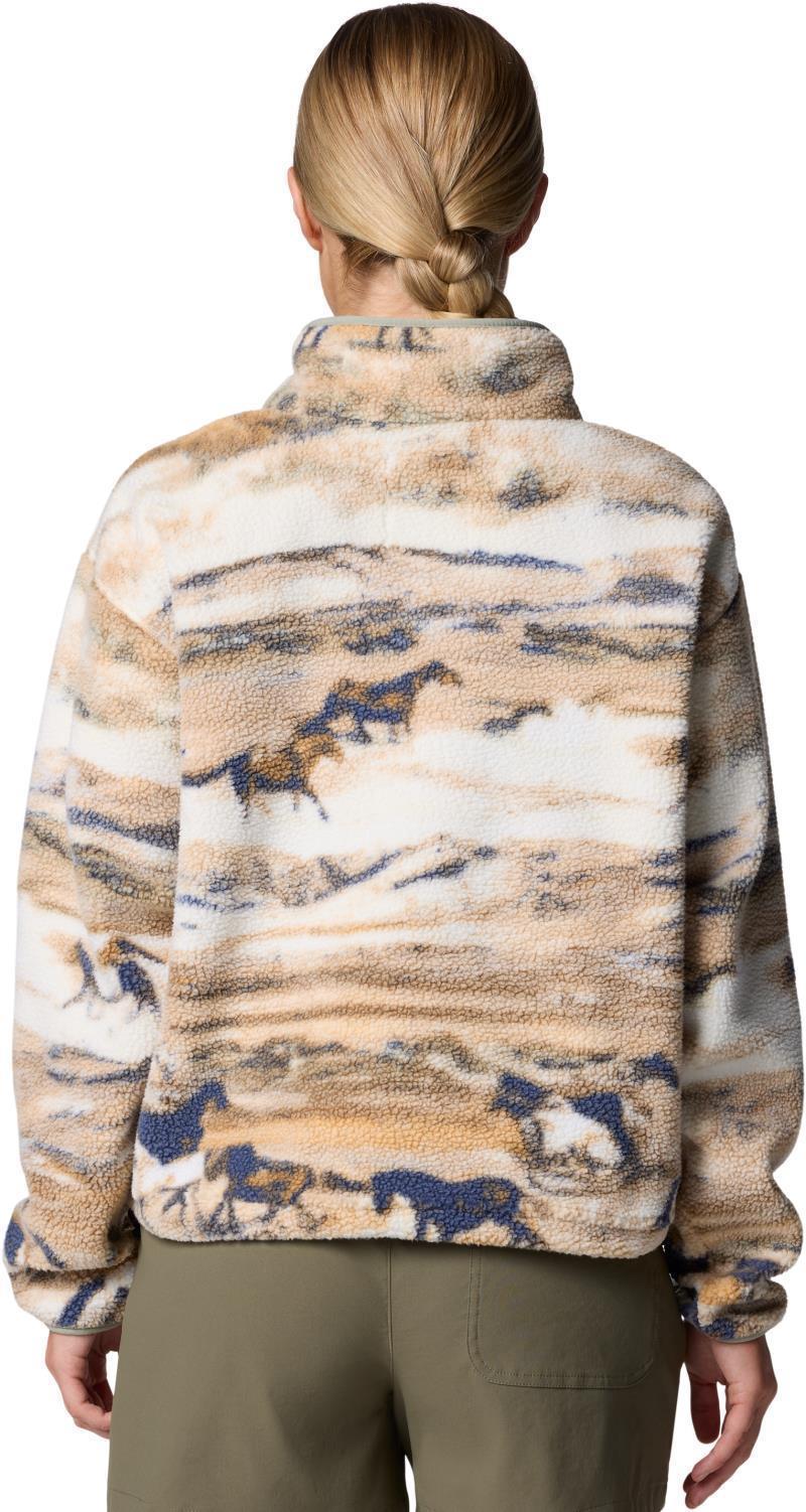 Helvetia II Printed Cropped Half Snap - Womens - Image 11