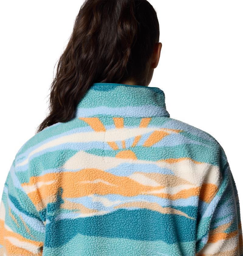 Helvetia II Printed Cropped Half Snap - Womens - Image 17