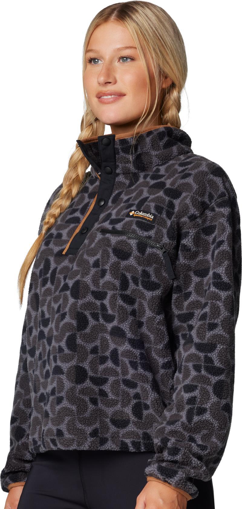 Helvetia II Printed Cropped Half Snap - Womens - Image 2