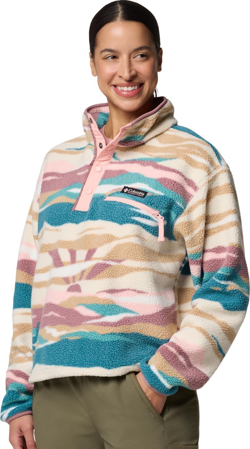 Helvetia II Printed Cropped Half Snap - Womens - Image 21