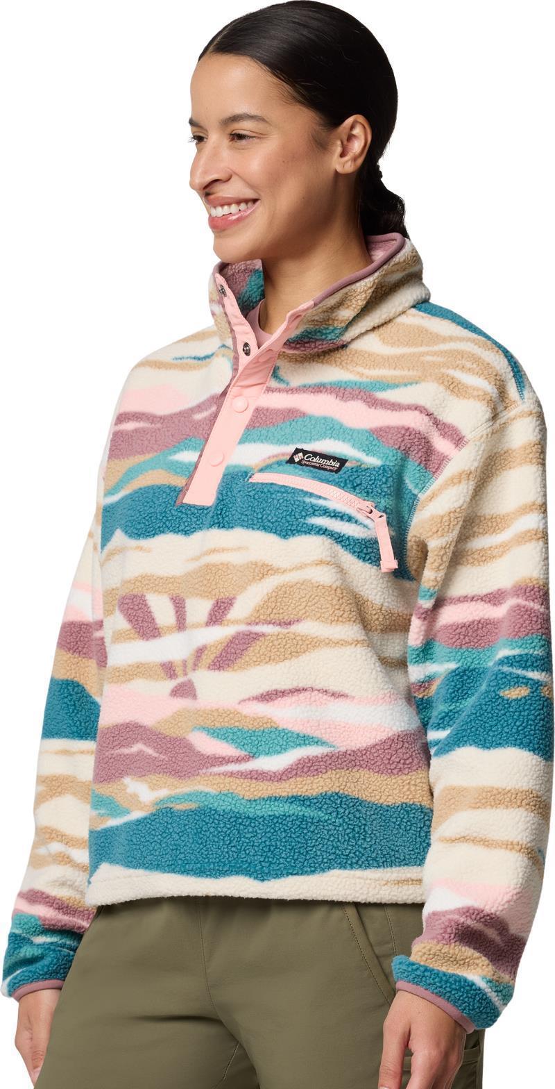 Helvetia II Printed Cropped Half Snap - Womens - Image 22