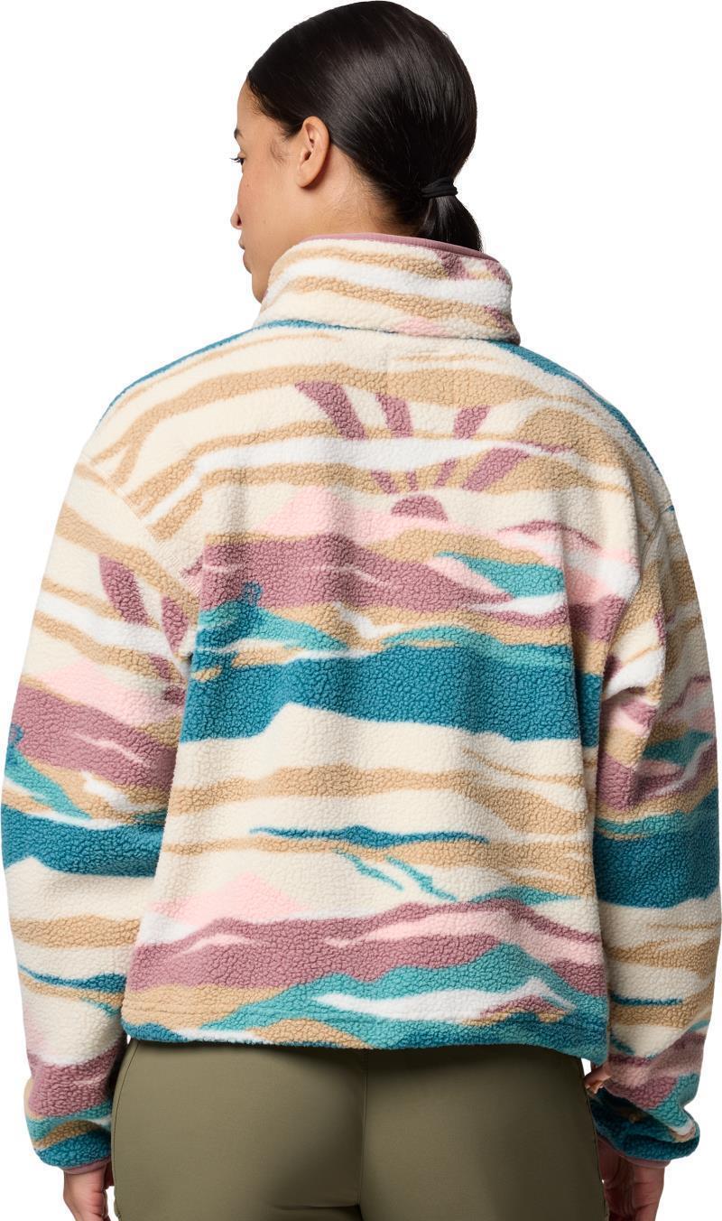 Helvetia II Printed Cropped Half Snap - Womens - Image 23