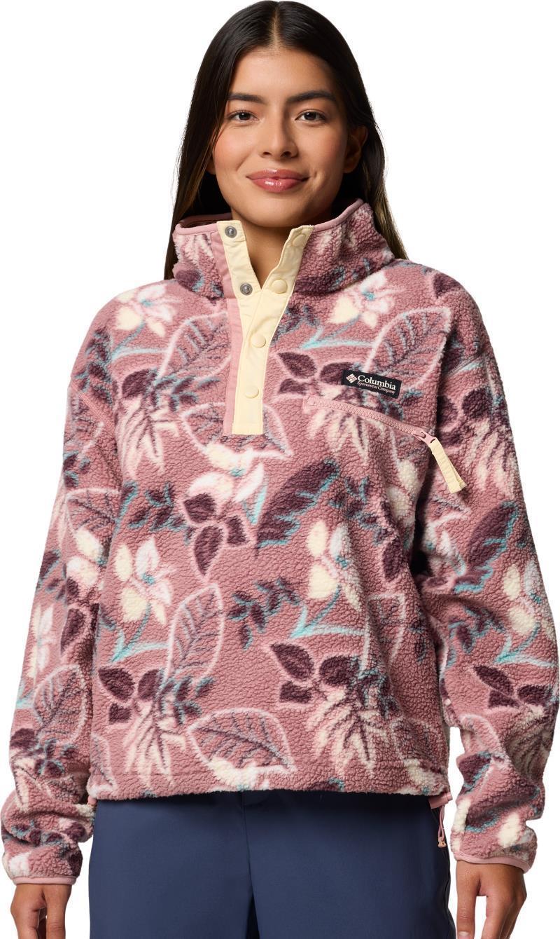Helvetia II Printed Cropped Half Snap - Womens - Image 24